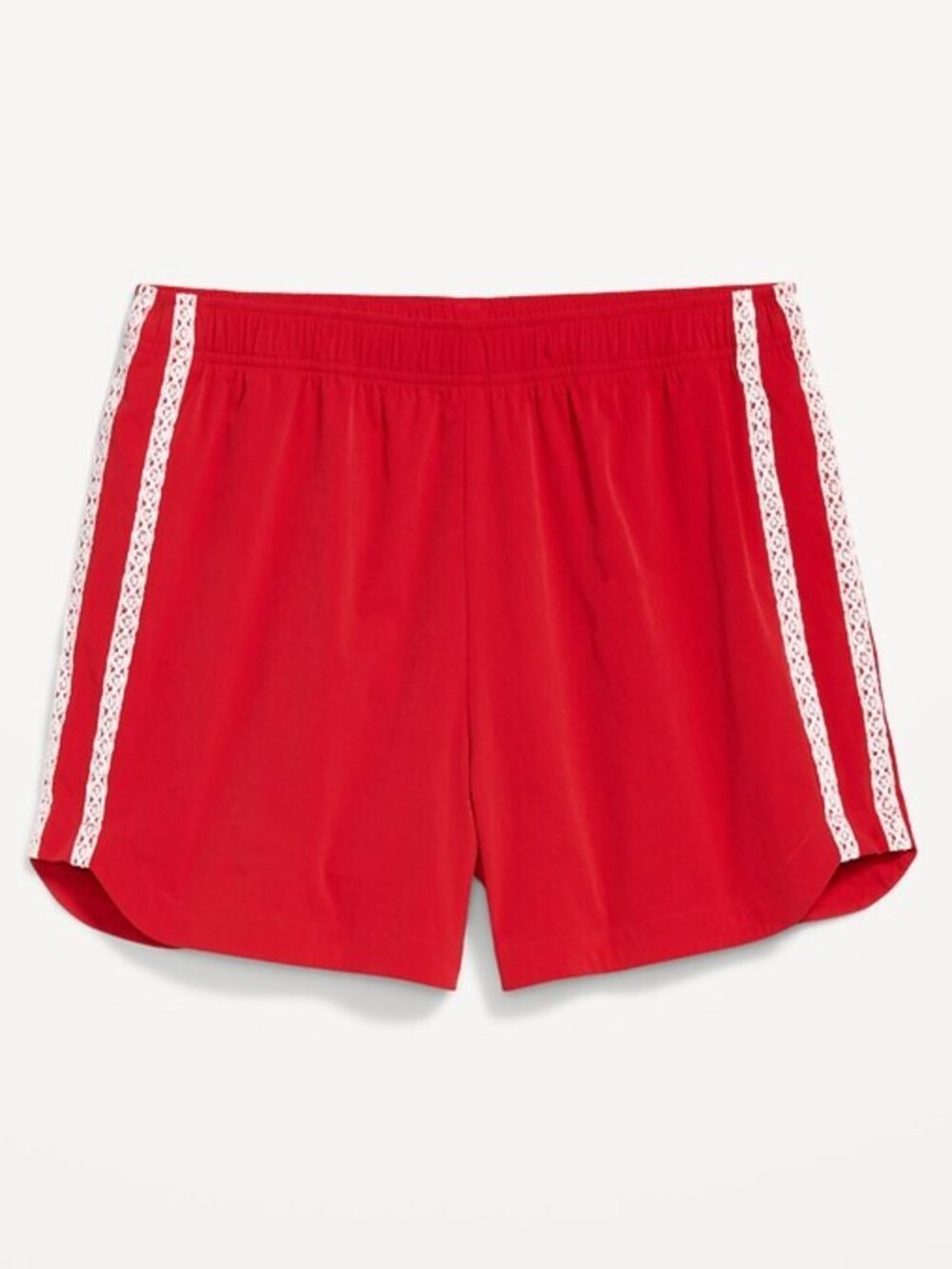Old Navy High-Waisted TrekTech Run Shorts in Red (XXL)